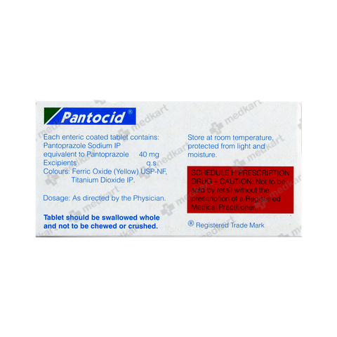 PANTOCID 40MG TABLET 15'S