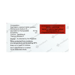 PANTOP 40MG TABLET 15'S