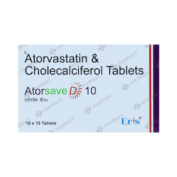 ATORSAVE D 10MG TABLET 15'S