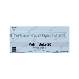 PETRIL BETA 20MG TABLET 10'S