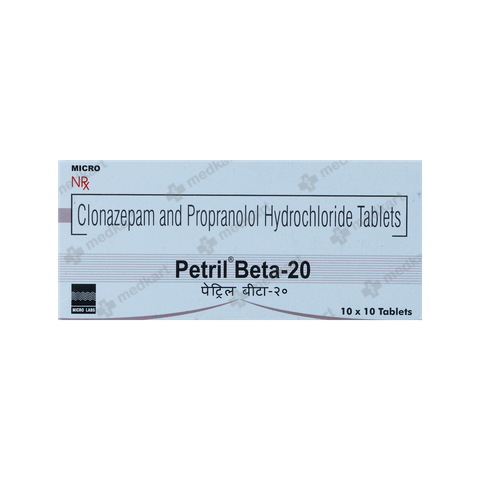 PETRIL BETA 20MG TABLET 10'S