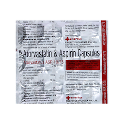 ATORVASTATUS ASP 10/75MG TABLET 15'S