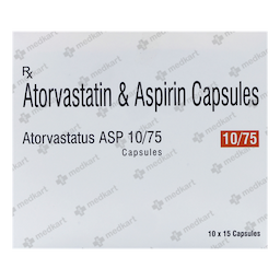 ATORVASTATUS ASP 10/75MG TABLET 15'S