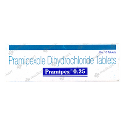 PRAMIPEX 0.25MG TABLET 10'S