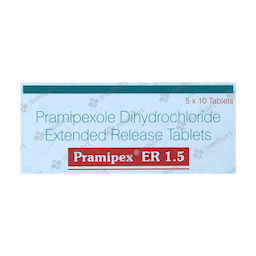 PRAMIPEX ER 1.5MG TABLET 10'S