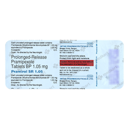 PRAMIROL SR 1.05MG TABLET 10'S