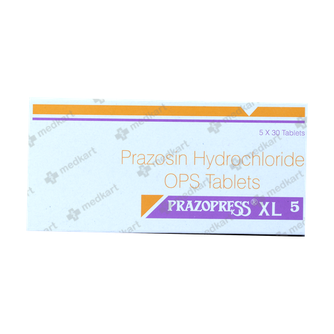 PRAZOPRESS XL 5MG TABLET 30'S