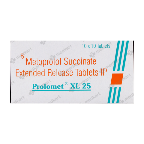 PROLOMET XL 25MG TABLET 10'S