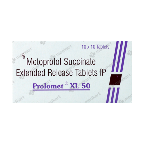 PROLOMET XL 50MG TABLET 10'S