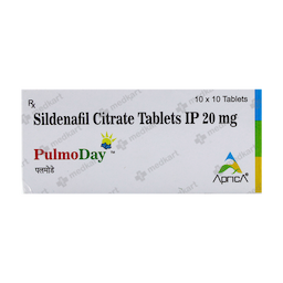 PULMODAY 20MG TABLET 10'S