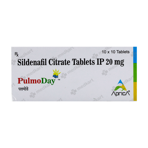 PULMODAY 20MG TABLET 10'S