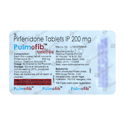 PULMOFIB 200MG TABLET 10'S