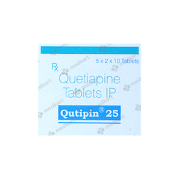 QUTIPIN 25MG TABLET 10'S