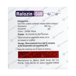 RALOZIN 500MG TAB 1X10