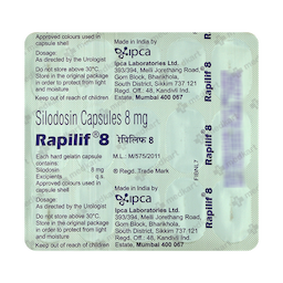 RAPILIF 8MG CAPSULE 15'S