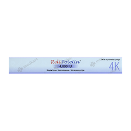 RELIPOIETIN 4000IU INJECTION