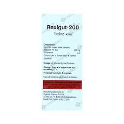 REXIGUT 200MG TABLET 10'S