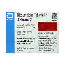 ACITROM 2MG TABLET 30'S