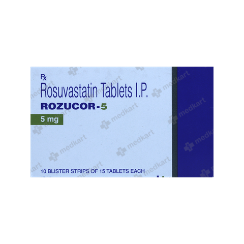 ROZUCOR 5MG TABLET 15'S