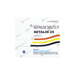 SETALIN 25MG TABLET 10'S