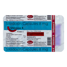 SILDOEASE 8MG CAPSULE 10'S