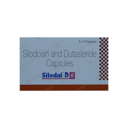 SILODAL D 8MG CAPSULE 10'S