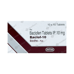 BACLOF 10MG TABLET 10'S