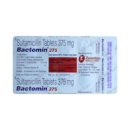 BACTOMIN 375MG TABLET 10'S