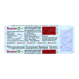 SUSTEN SR 200MG TABLET 10'S