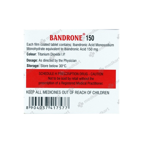 BANDRONE 150MG TABLET 1'S