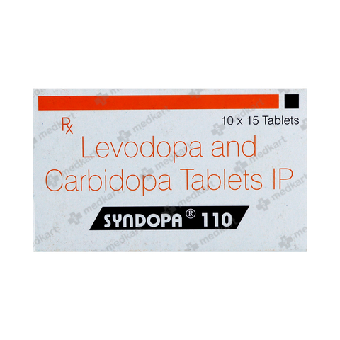 SYNDOPA 110MG TABLET 10'S