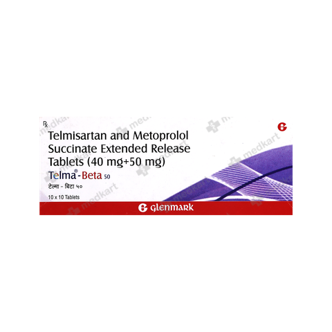 TELMA BETA 50MG TABLET 10'S