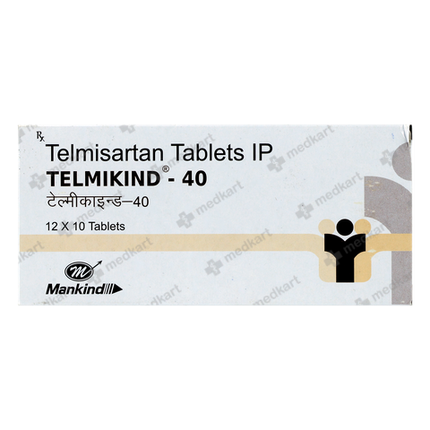 TELMIKIND 40MG TABLET 10'S