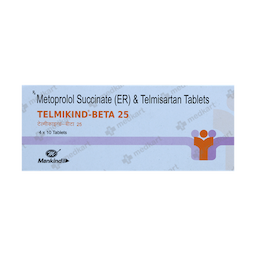 TELMIKIND BETA 25MG TABLET 10'S