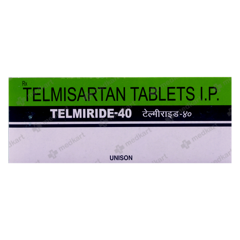 TELMIRIDE 40MG TABLET 10'S