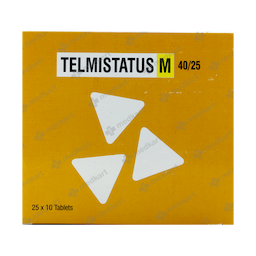 TELMISTATUS M 40/25MG TABLET 10'S