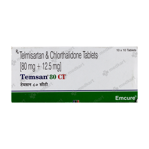 TEMSAN CT 80MG TABLET 10'S