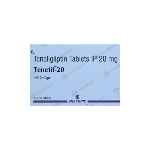 TENEFIT 20MG TABLET 15'S