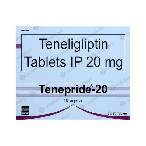 TENEPRIDE 20MG TABLET 30'S