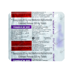 TENEZA M 500MG TABLET 15'S