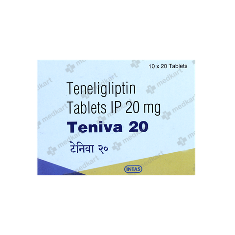 TENIVA 20MG TABLET 20'S