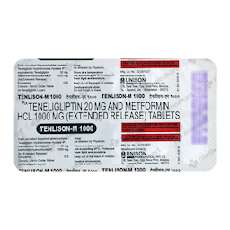 TENLISON M 1000MG TABLET 10'S