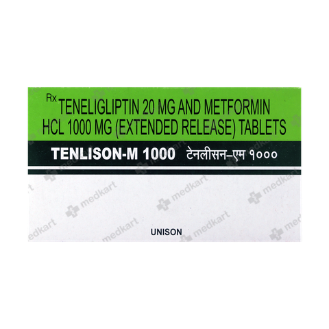 TENLISON M 1000MG TABLET 10'S