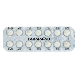 TENOLOL 50MG TABLET 14'S