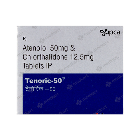 TENORIC 50MG TABLET 10'S