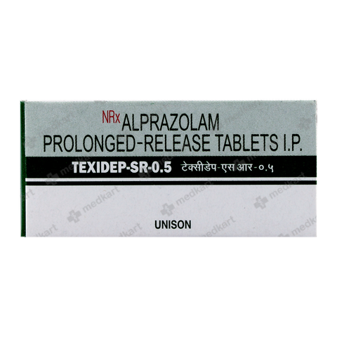 TEXIDEP SR 0.5MG TABLET 10'S