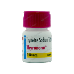 THYRONORM 100MCG TABLET 120'S