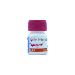 THYRONORM 25MCG TABLET 120'S