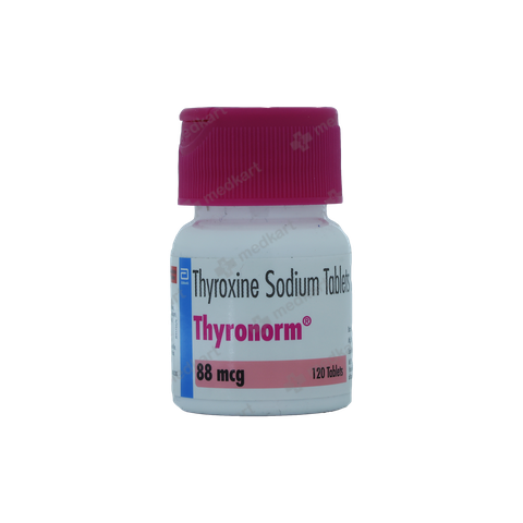 THYRONORM 88MCG TABLET 120'S