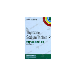 THYROX 50MCG TABLET 100'S